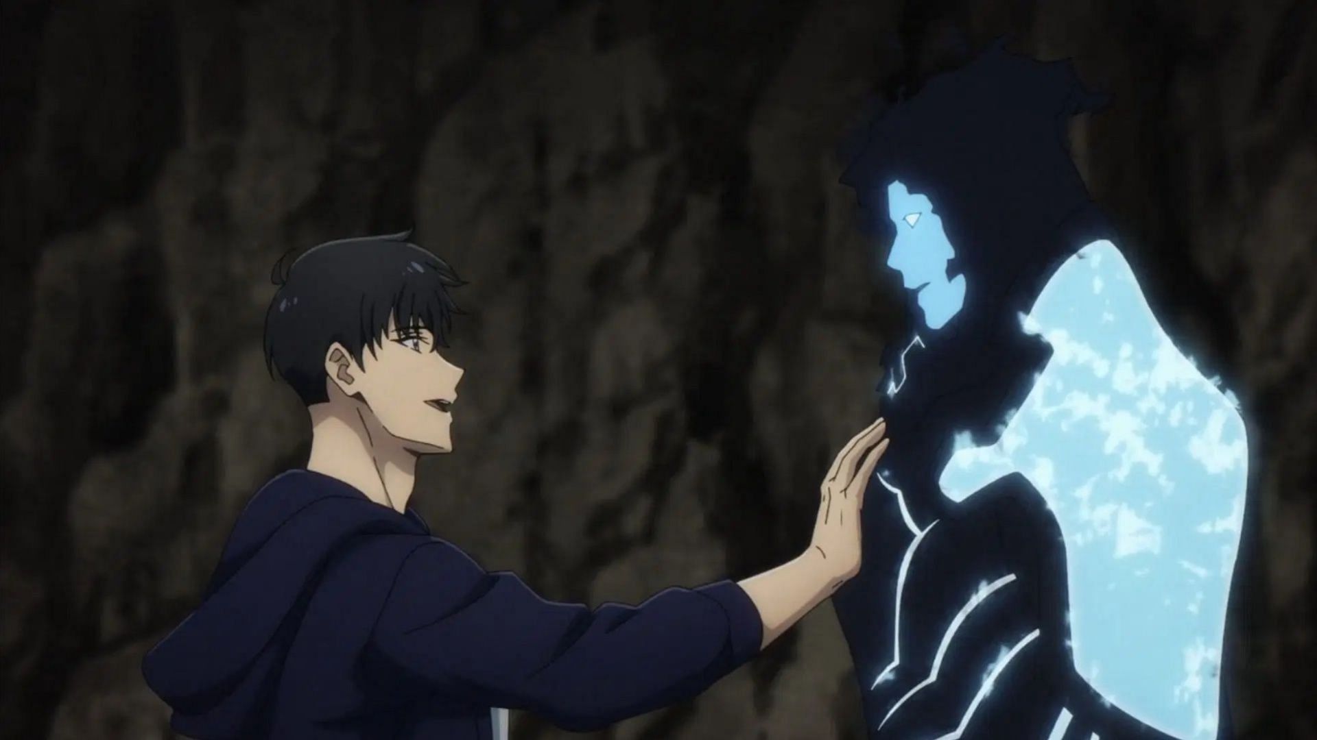 Sung Jinwoo and Min Byung-Gyu as seen in the anime (Image via A-1 Pictures)
